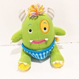 2/$20 Baby Aspen Calvin The Closet Monsters Plush Knit 10”